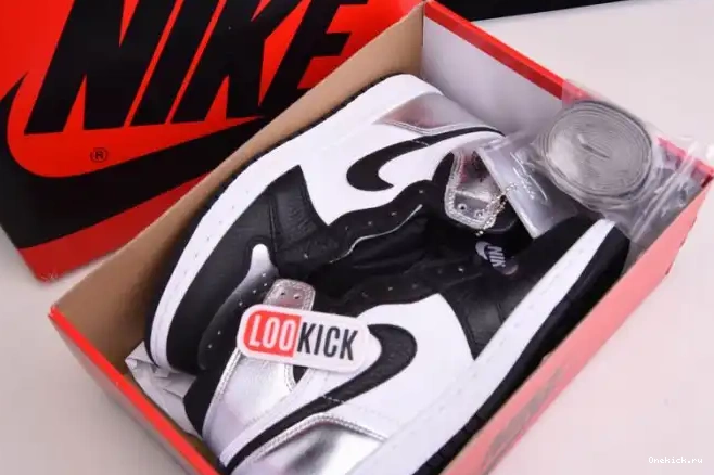 One Kick TOE 1 JORDAN SILVER CD0461-001 WMNS OG HIGH AIR 0607